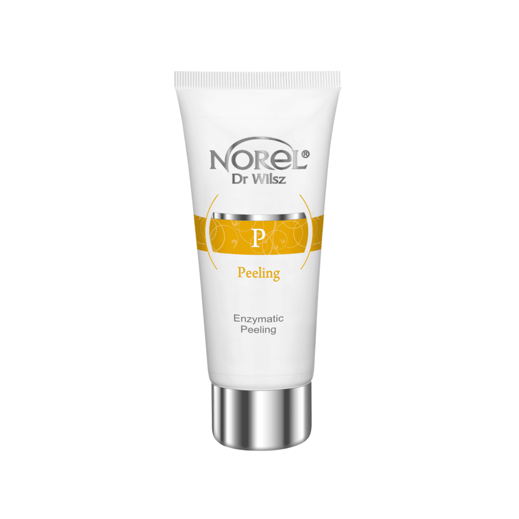 Enzyme peeling with pineapple and papaya enzymes