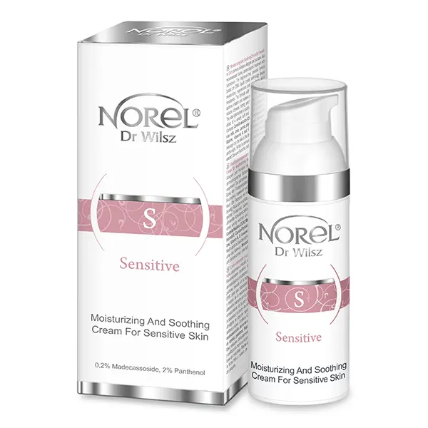 Sensitive soothing moisturizer creme