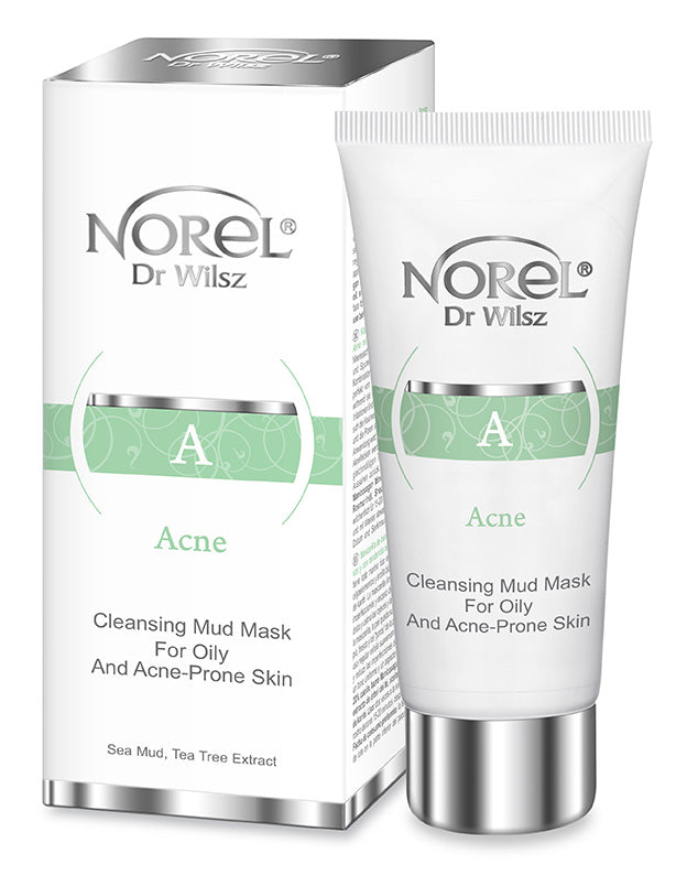 Clarifying mud mask for oily and acne-prone skin