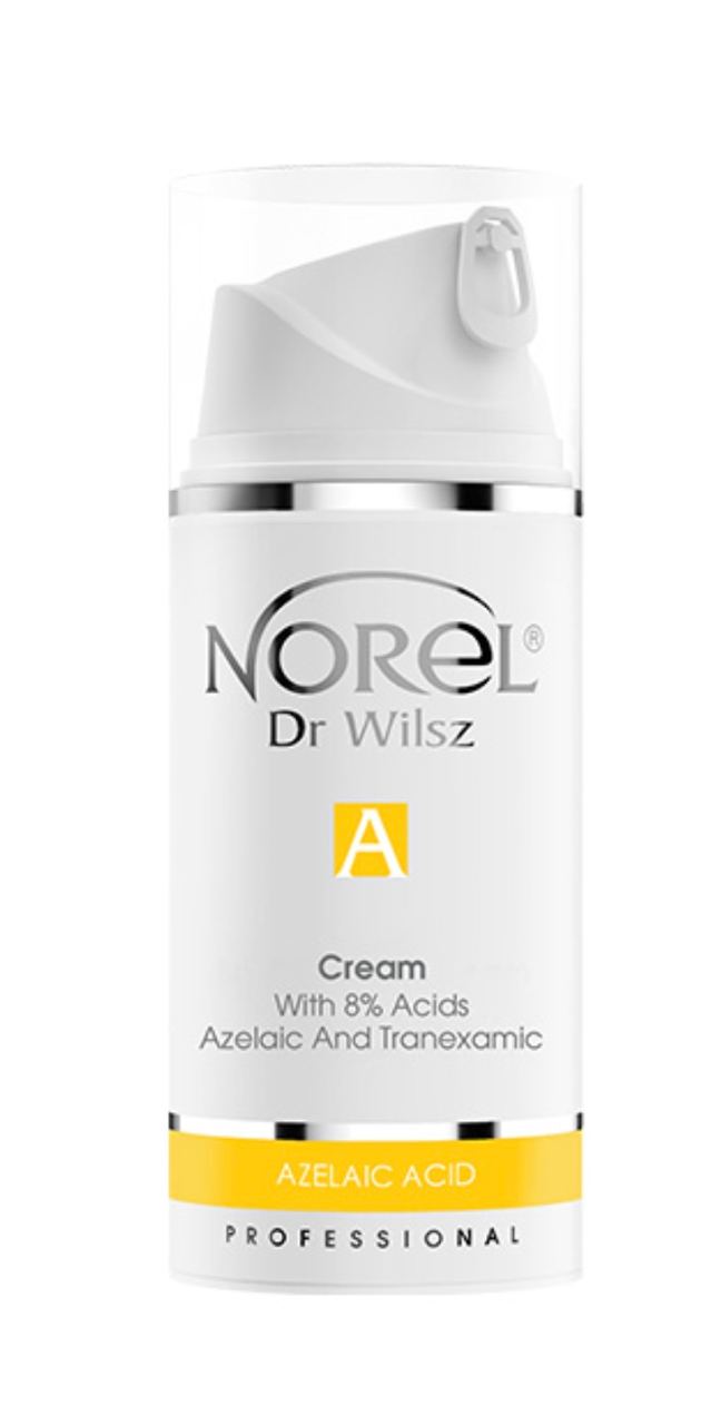 Creme mit 8% Azelain und Tranexamsäure