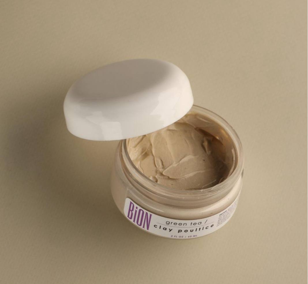 Зелений чай | Глиняна маска Активна маска із зеленого чаю | глина