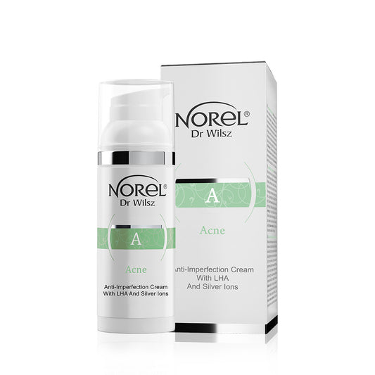 Antibacterial cream with LHA and silver ions